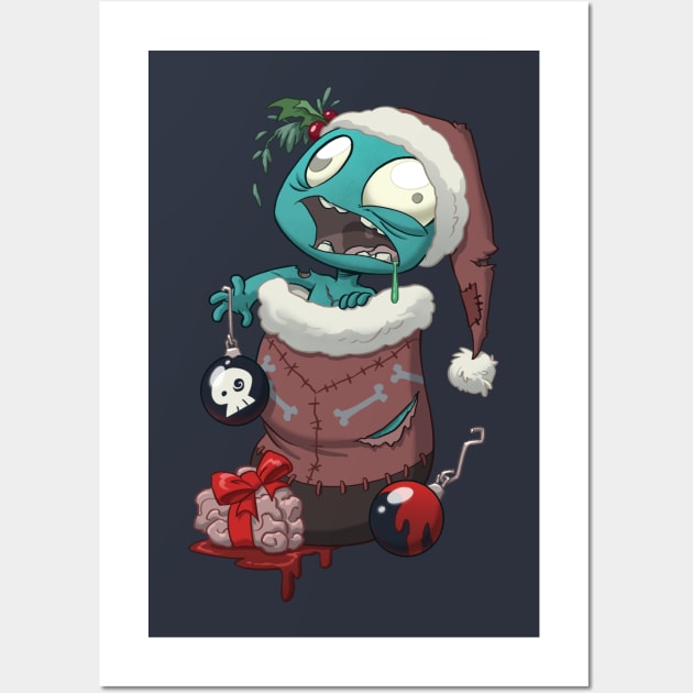 Stocking Stuffer: Zombie Wall Art by Dooomcat